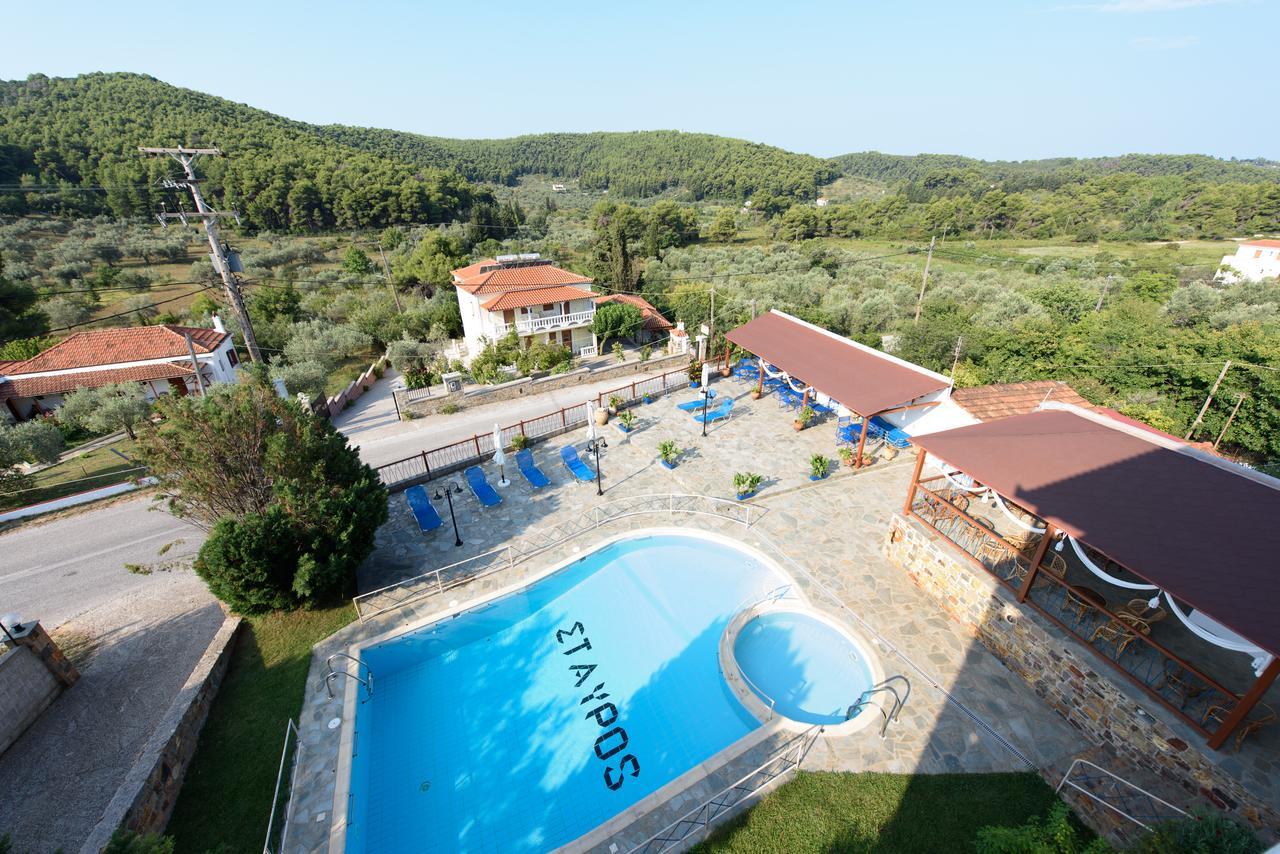 Villa Mara Panormos  エクステリア 写真